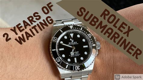 waiting time rolex submariner|rolex waiting list 2024.